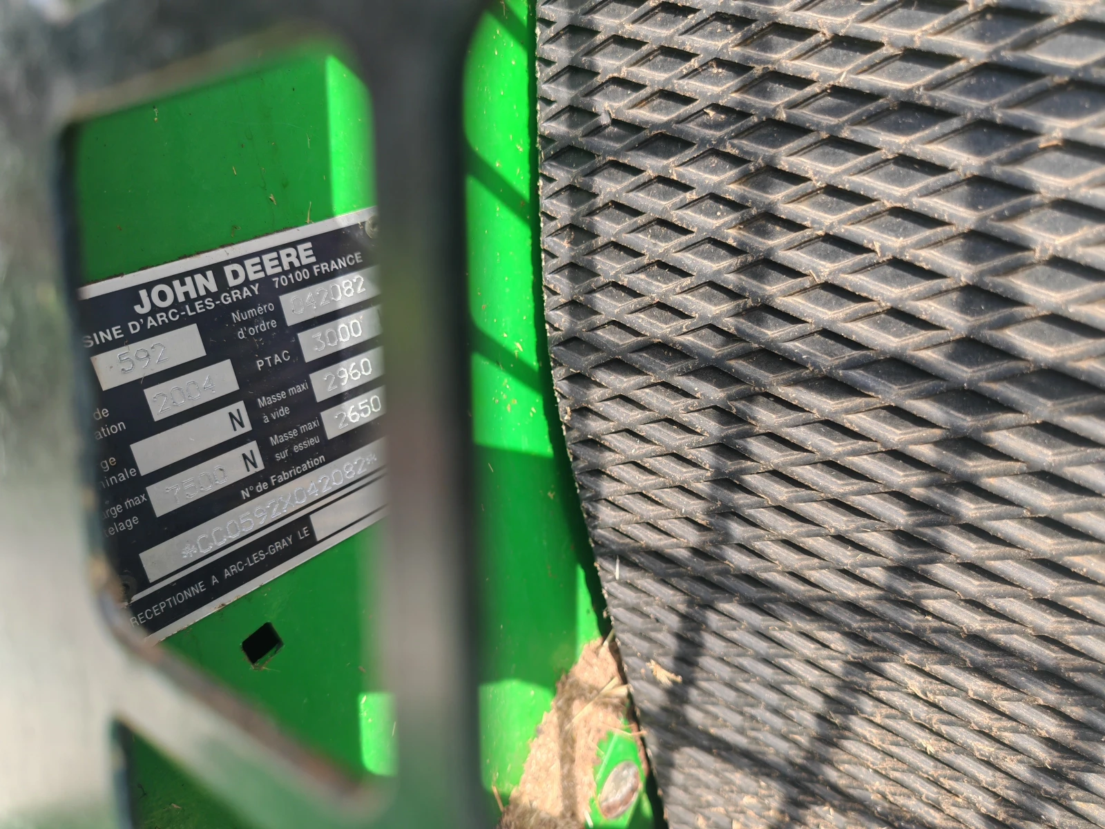 Балировачка John Deere 592, снимка 5 - Селскостопанска техника - 54285921