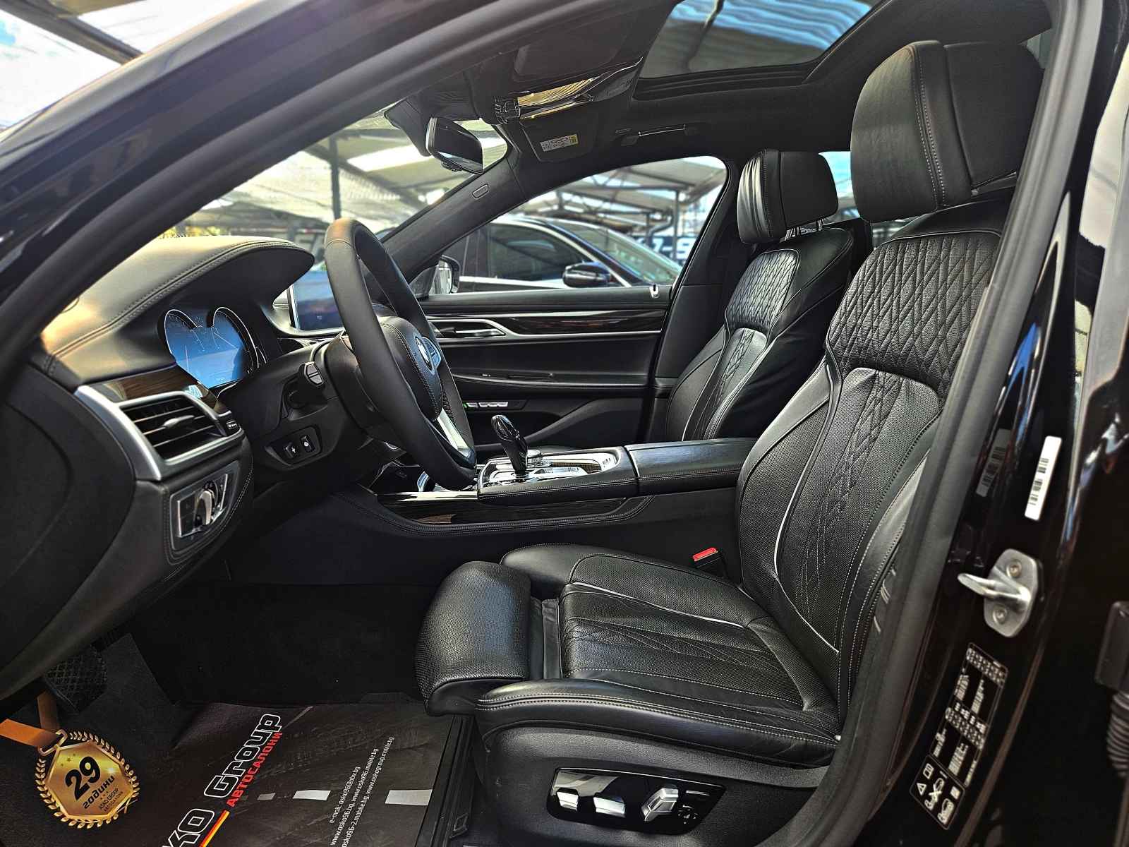 BMW 750 LD/M/XD/TVx3/DISTR/NIGHT/PANO/HUD/МАСАЖ/ОБДУХ/LIZ - изображение 9