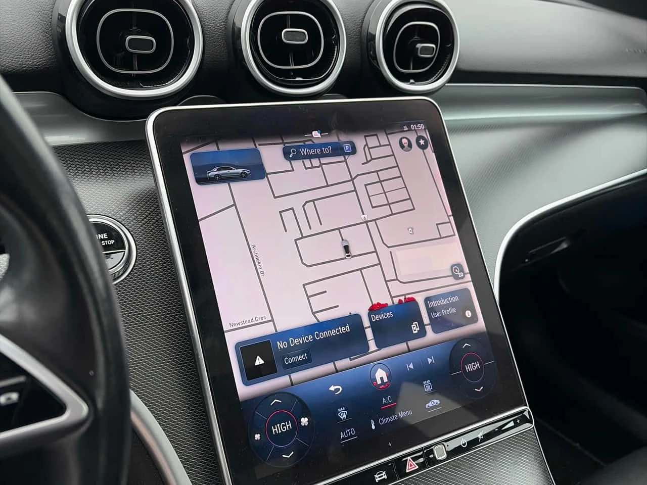 Mercedes-Benz C 300 ПАНОРАМА/360 КАМЕРИ, снимка 9 - Автомобили и джипове - 54092613