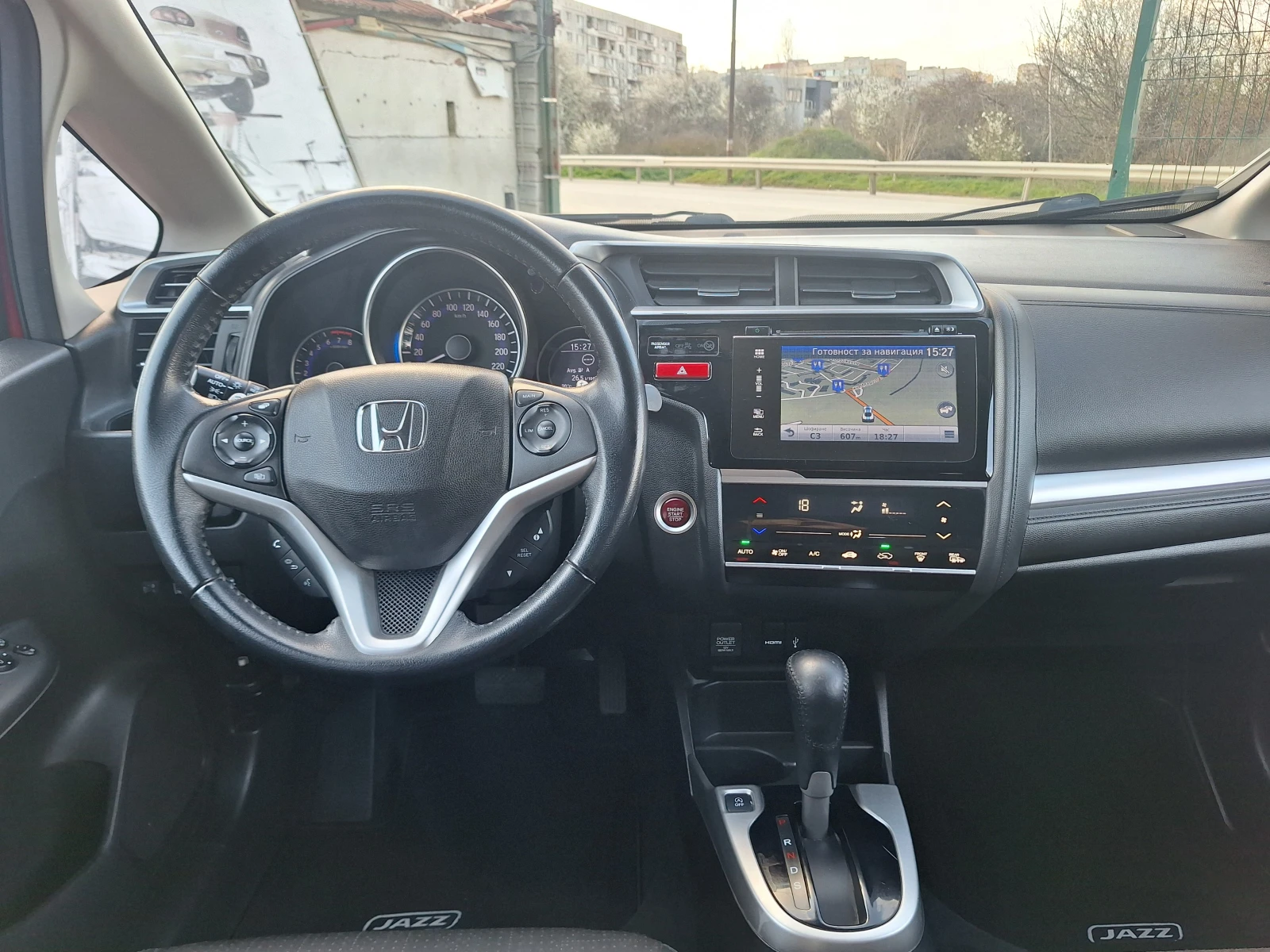 Honda Jazz 1.3-ABTOMAT-BCИЧКИ ЕКСТРИ, снимка 16 - Автомобили и джипове - 54124723