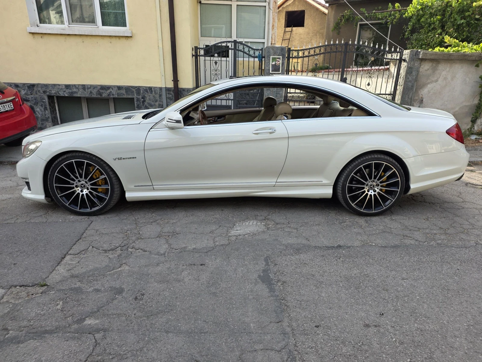 Mercedes-Benz CL 600 V12 BITURBO, снимка 7 - Автомобили и джипове - 55866517