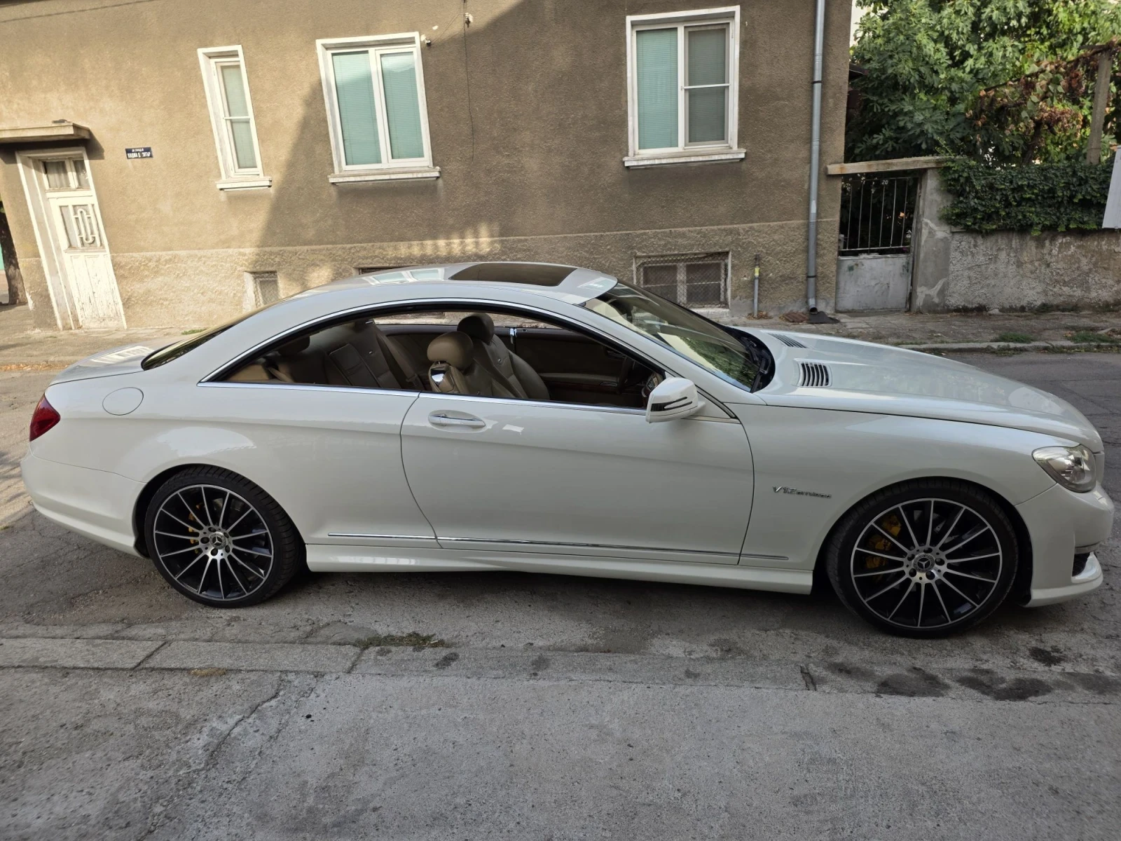Mercedes-Benz CL 600 V12 BITURBO, снимка 8 - Автомобили и джипове - 55866517
