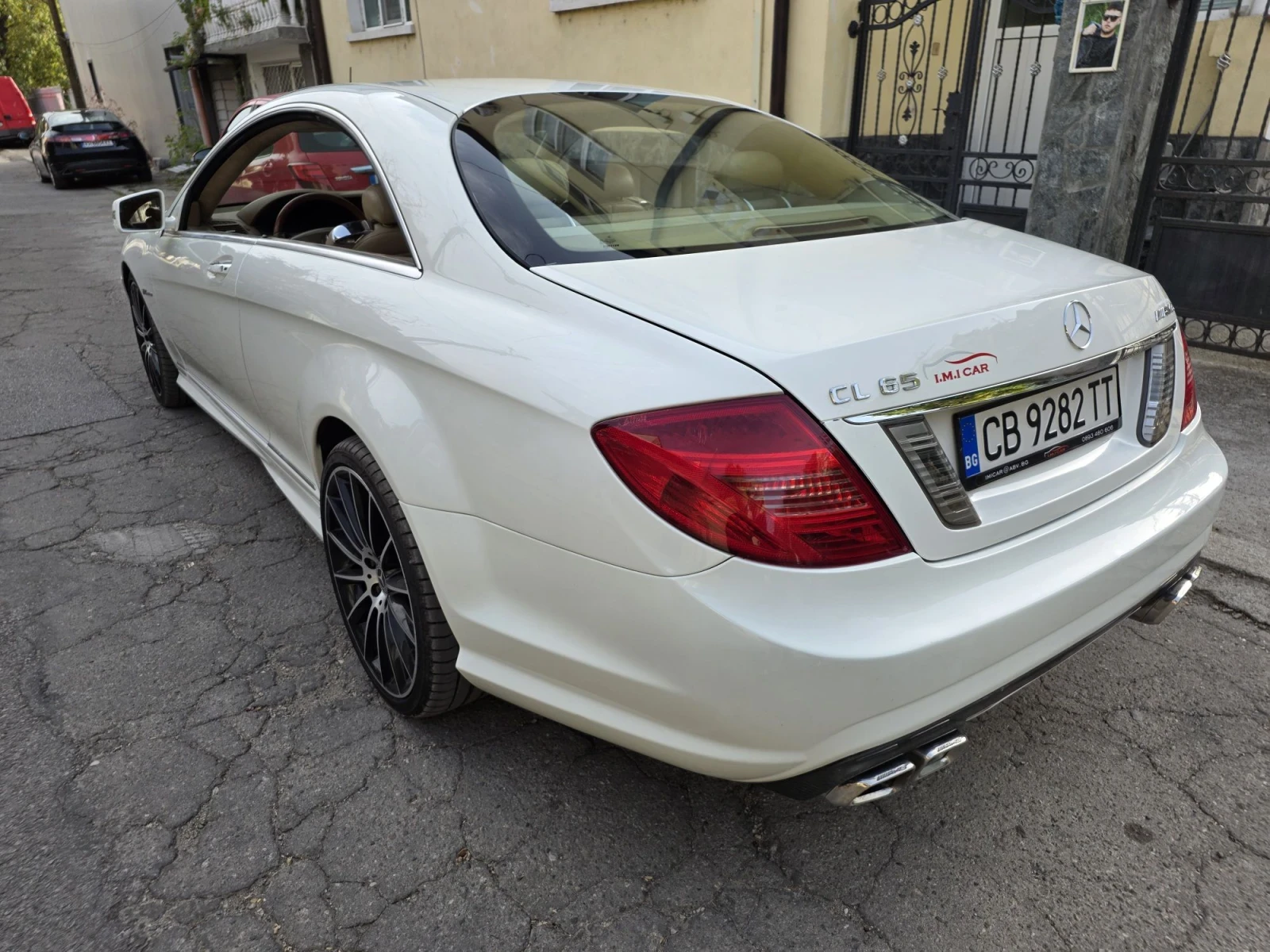 Mercedes-Benz CL 600 V12 BITURBO, снимка 6 - Автомобили и джипове - 55866517