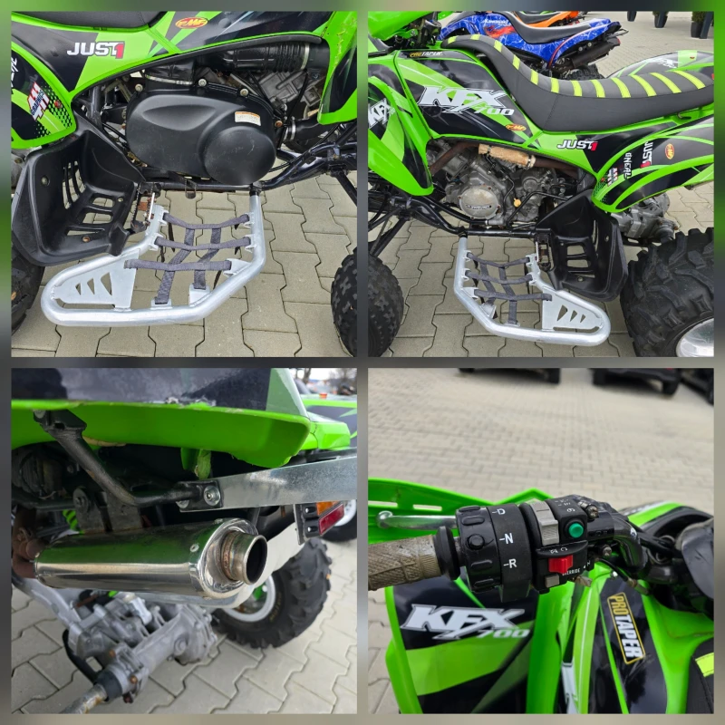 Kawasaki Kfx 700 V-Twin, 2008г., снимка 11 - Мотоциклети и мототехника - 53474054