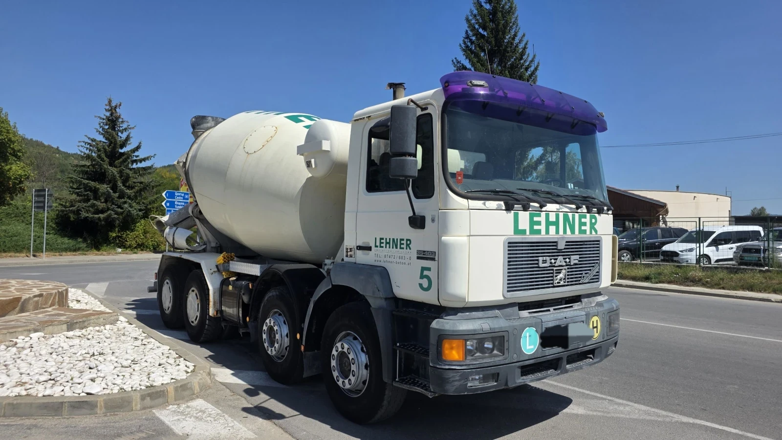 Бетон миксер Man 35 403 8х4 - изображение 5