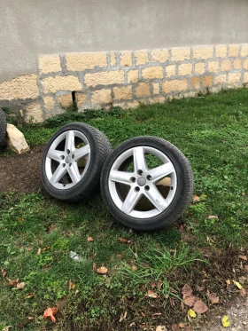 Гуми с джанти Dunlop 205/50R17, снимка 2 - Гуми и джанти - 47618504