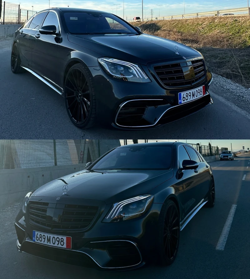 Mercedes-Benz S 500 AMG LONG FACELIFT S63, снимка 3 - Автомобили и джипове - 50704879