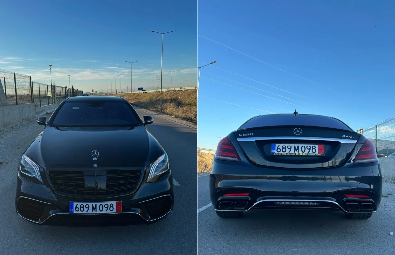 Mercedes-Benz S 500 AMG LONG FACELIFT S63, снимка 9 - Автомобили и джипове - 50704879