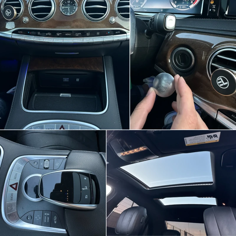 Mercedes-Benz S 500 AMG LONG FACELIFT S63, снимка 4 - Автомобили и джипове - 50704879