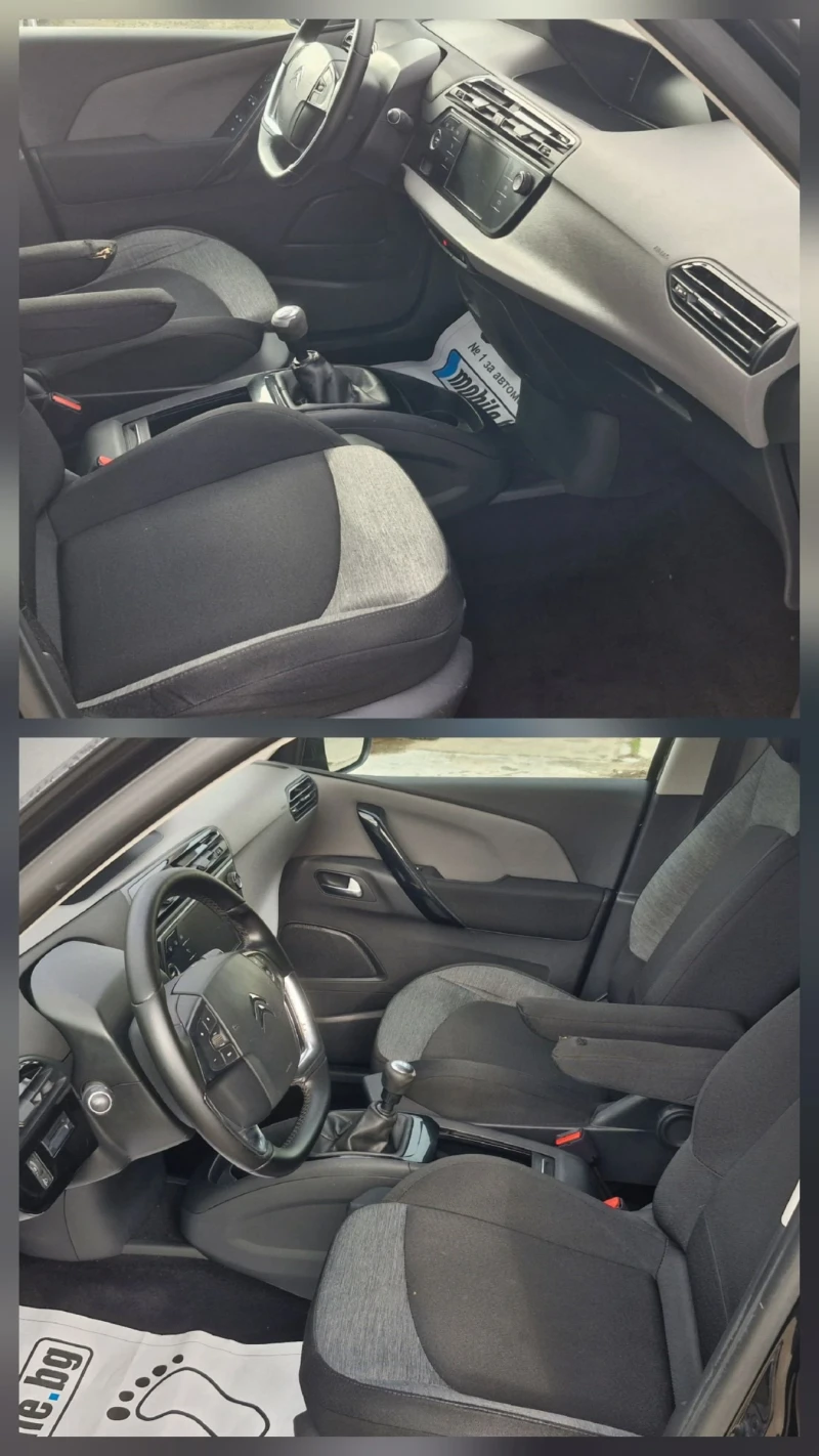 Citroen C4 Picasso 1.6hdi 120hp, снимка 14 - Автомобили и джипове - 52626103