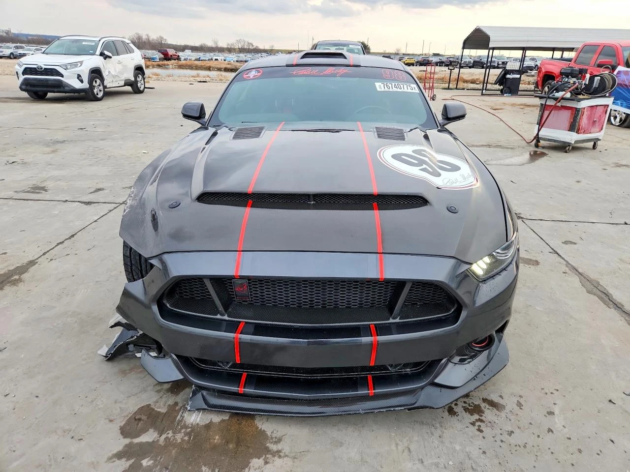 Ford Mustang РЪЧКА* КАРБОН* МЕТАНОЛОВА ИНЖЕКЦИЯ, снимка 5 - Автомобили и джипове - 53952185