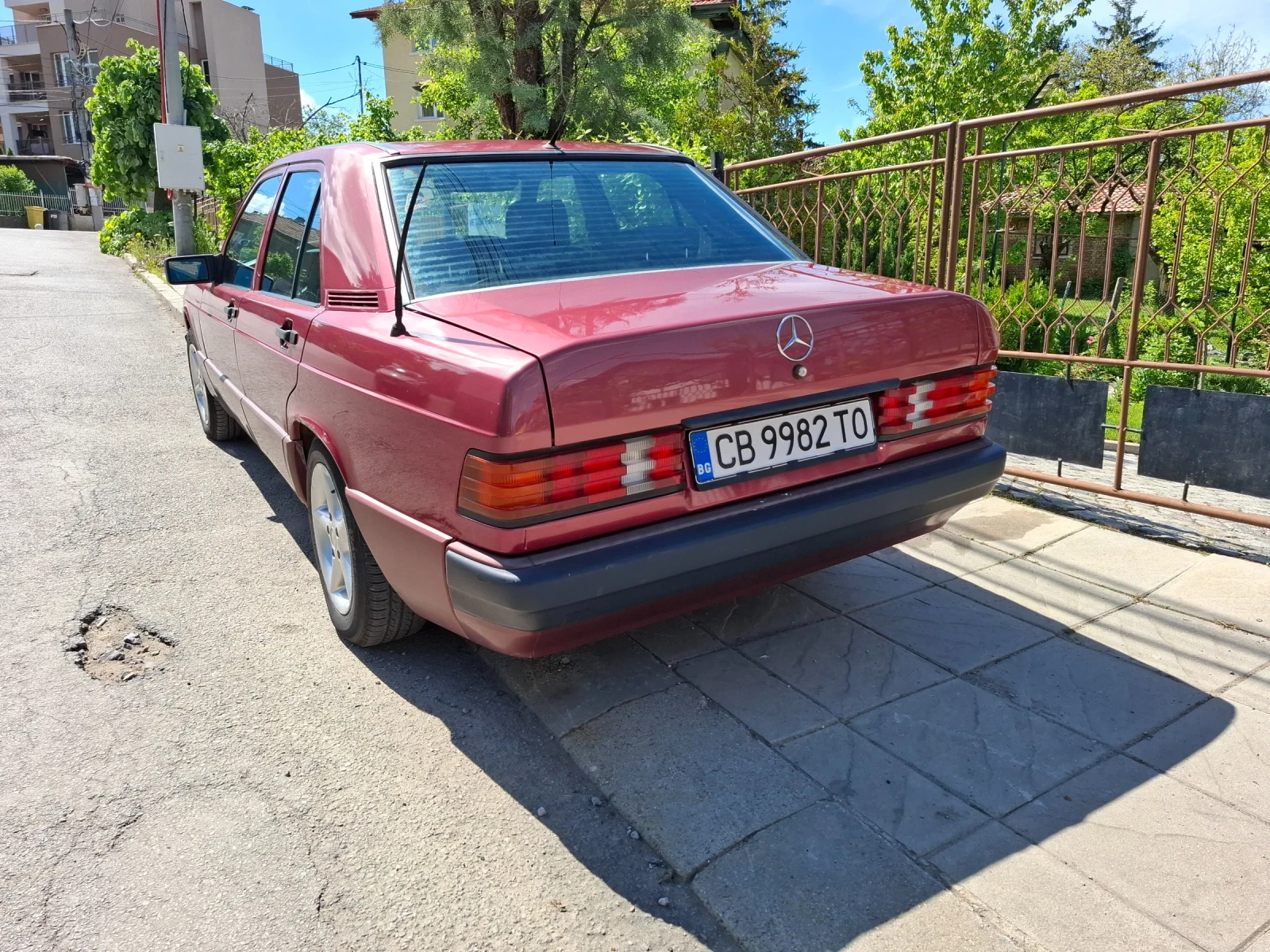 Mercedes-Benz 190 190E, снимка 3 - Автомобили и джипове - 54598081