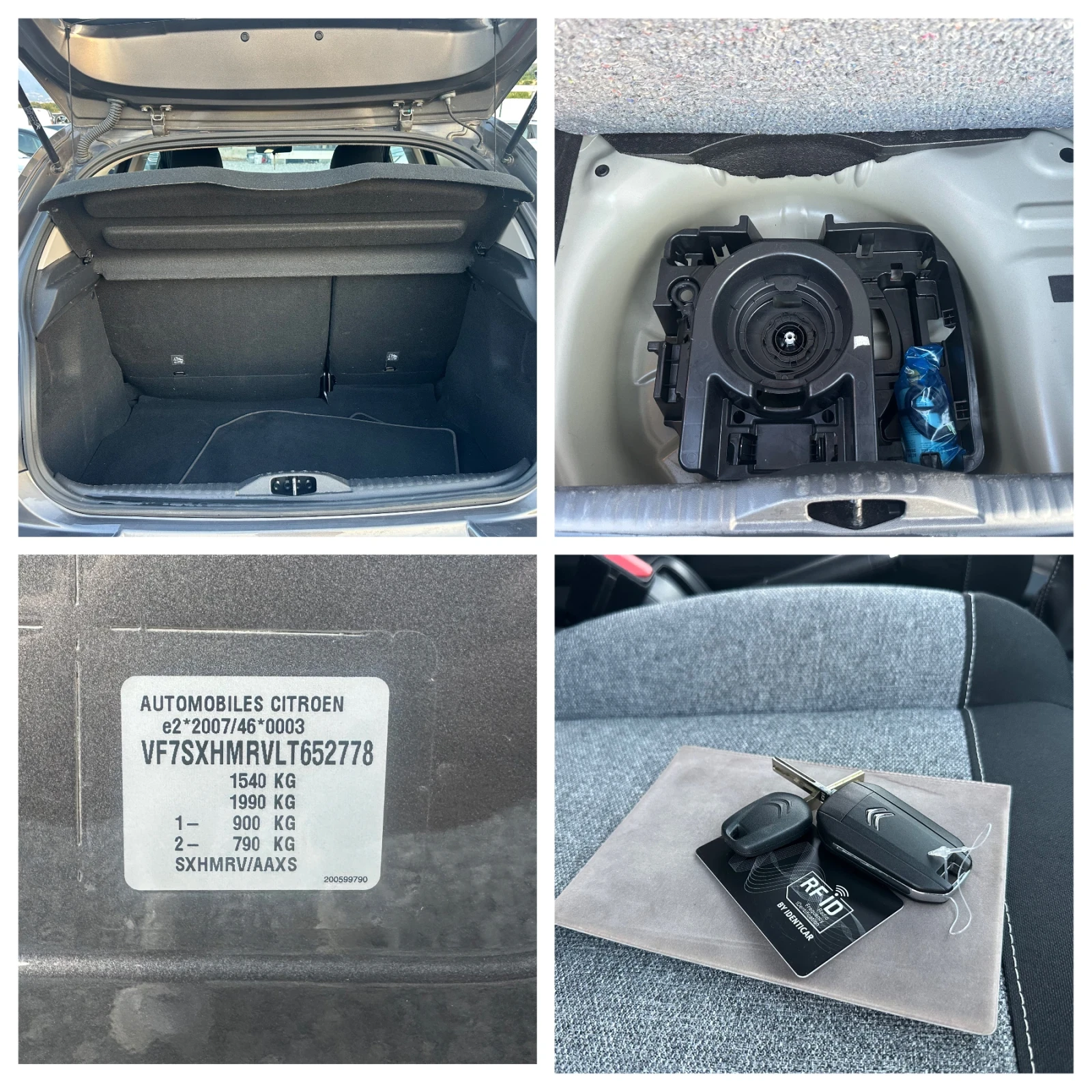 Citroen C3 1.2i 82HP* Limited* seriesC* new model 53000km EVR, снимка 16 - Автомобили и джипове - 55619066