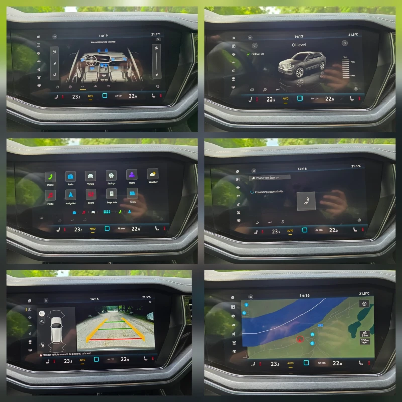 VW Touareg 3.0TDI* FACE* 4MOTION* Въздух* НОВ * ЛИЗИНГ, снимка 17 - Автомобили и джипове - 50484673