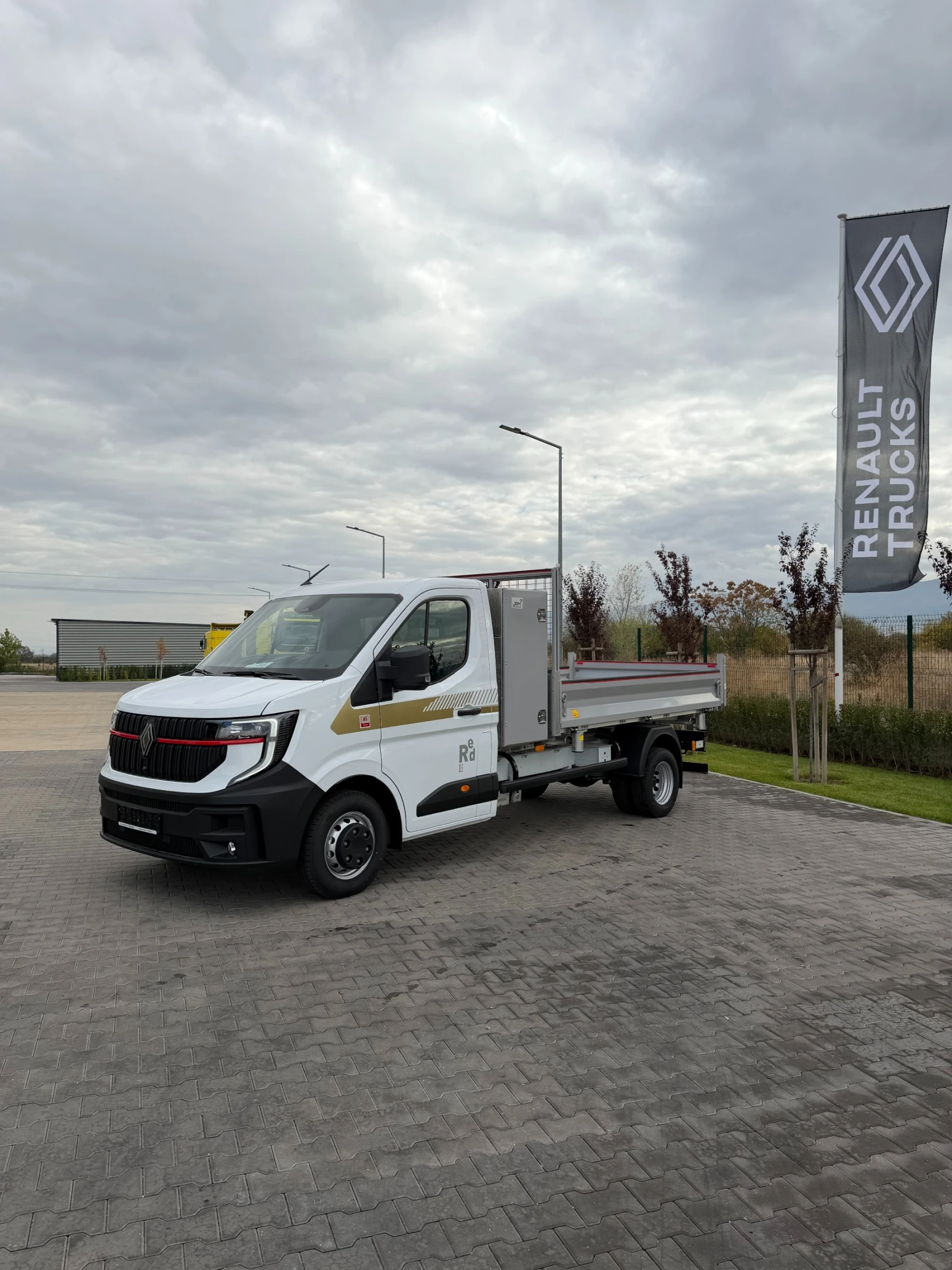 Renault Master RED EDITION* 3-СТРАНЕН САМОСВАЛ* ДВОЙНА ЗАДНА ГУМА