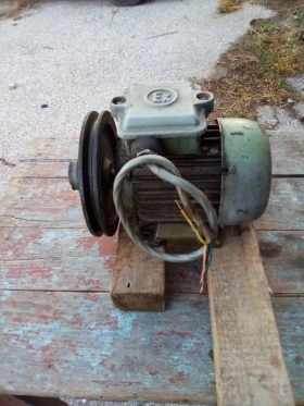 Ел.двигател трифазен 0,5 kW 1400 оборота, снимка 7