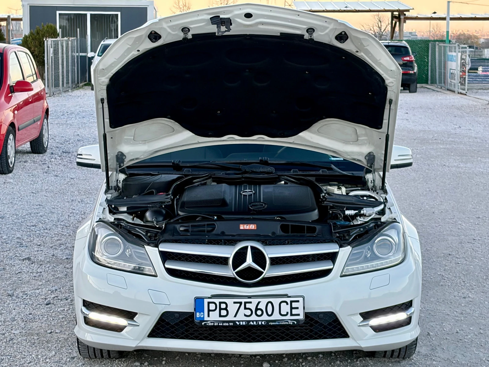 Mercedes-Benz C 220 AMG PACKET FACELIFT AVTOMAT TOP | Mobile.bg � ����������� 12