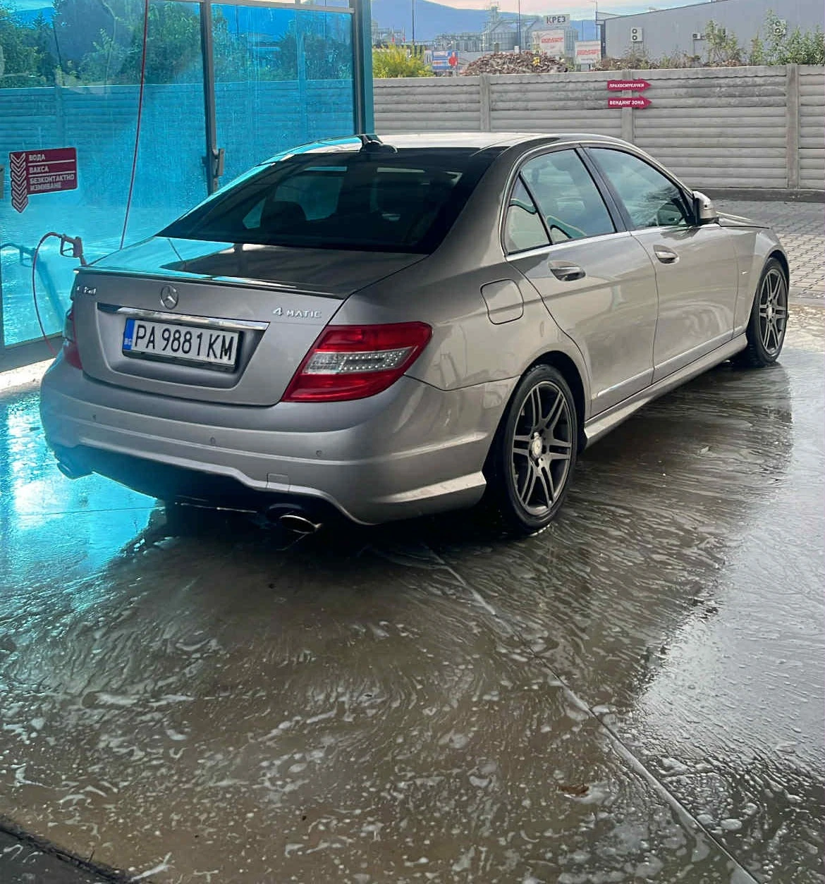 Mercedes-Benz C 350 бензин/газ 4matic, снимка 4 - Автомобили и джипове - 54068099