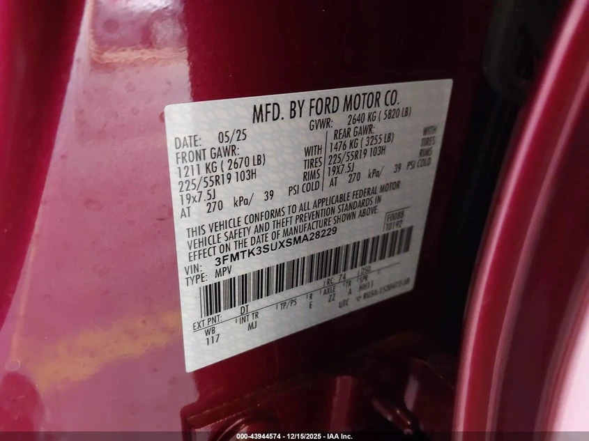 Ford Mustang Mach-E Premium AWD, снимка 9 - Автомобили и джипове - 54378554