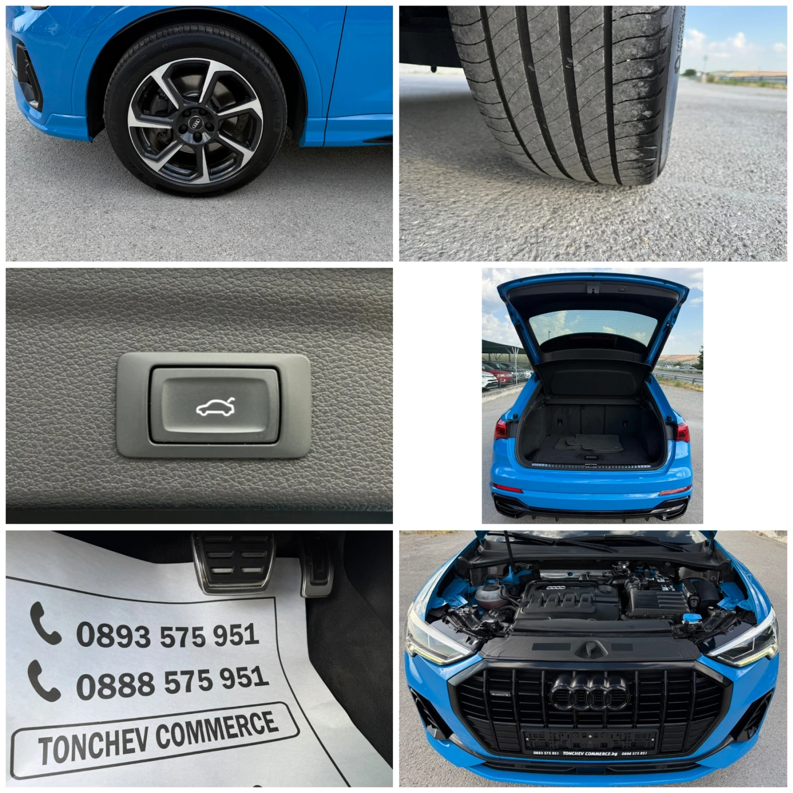 Audi Q3 2.0-TDI-quattro-190k.s-S-line+ + + MATRIX-AUDI SPO, снимка 17 - Автомобили и джипове - 55811895