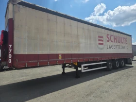 Полуремарке Schmitz Тунел Боге Поцинковано шаси, снимка 6