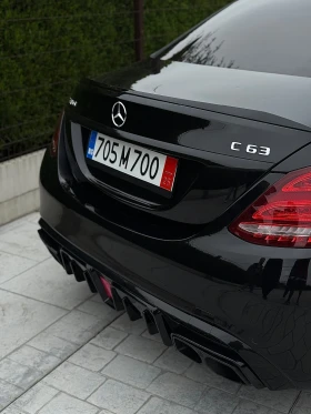 Mercedes-Benz C 63 AMG HEAD UP!LINE!FULL NIGHT BLACK EDITION!PANO!DIS!, снимка 4