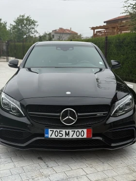 Mercedes-Benz C 63 AMG HEAD UP!LINE!FULL NIGHT BLACK EDITION!PANO!DIS!, снимка 1