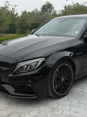 Mercedes-Benz C 63 AMG HEAD UP!LINE!FULL NIGHT BLACK EDITION!PANO!DIS!, снимка 2