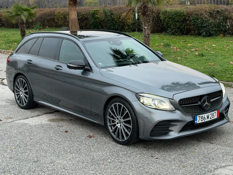Mercedes-Benz C 220 d/AMG/Multibeam/Keyless/BURM/PANORAMA, снимка 3 - Автомобили и джипове - 52681949