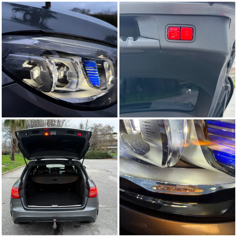 Mercedes-Benz C 220 d/AMG/Multibeam/Keyless/BURM/PANORAMA, снимка 17 - Автомобили и джипове - 52681949