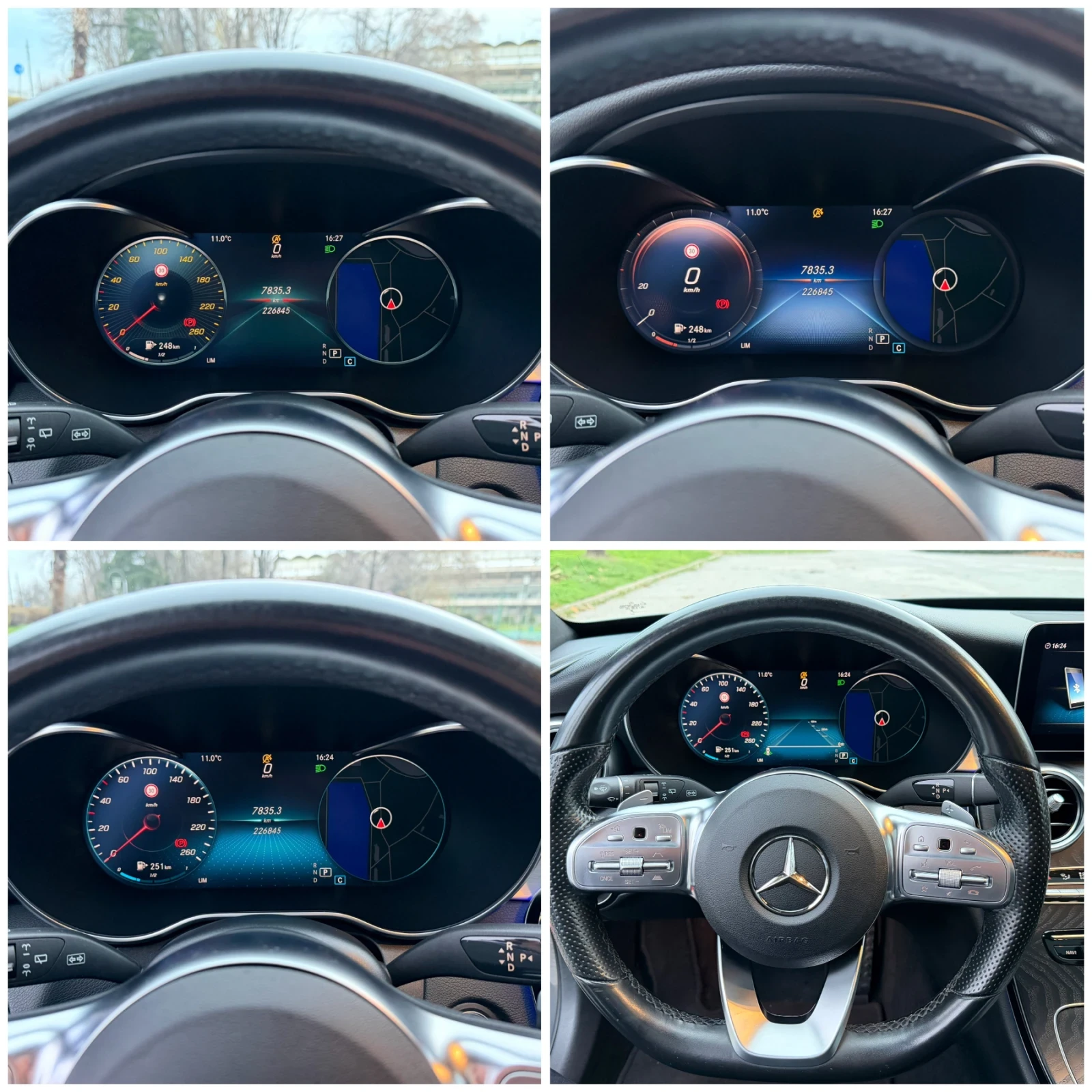 Mercedes-Benz C 220 d/AMG/Multibeam/Keyless/BURM/PANORAMA | Mobile.bg � ����������� 14