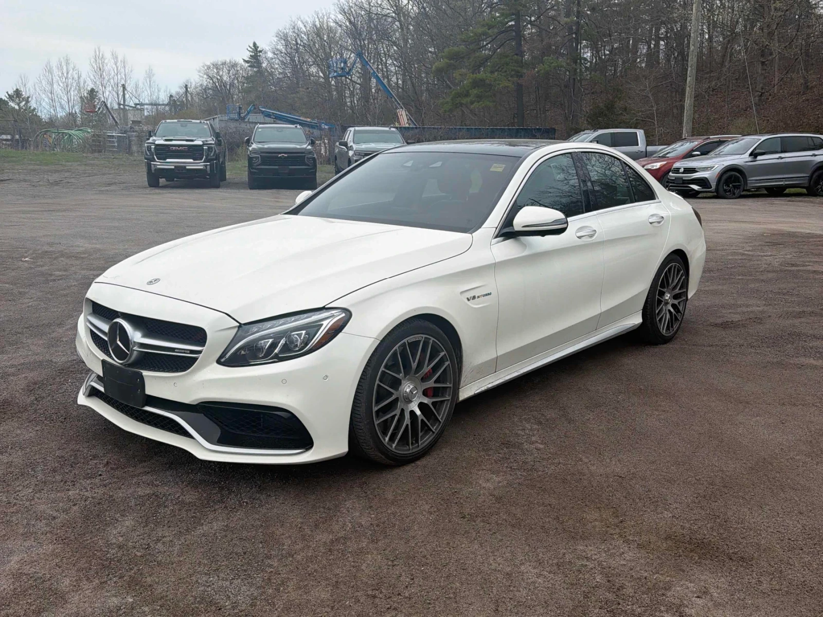 Mercedes-Benz C 63 AMG S * ДИСТРОНИК * ПОДГРЕВ * ПАНОРАМА * АВТОКРЕДИТ, снимка 5 - Автомобили и джипове - 54586949