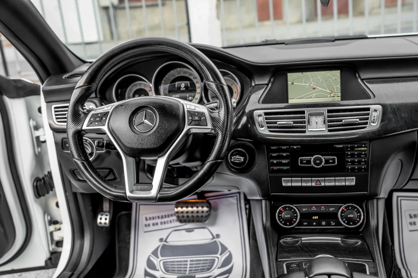 Mercedes-Benz CLS 350 CDI-AMG LINE-ПОДГРЕВ-AMBIENT-FULL LED-ЛЮК-TOP, снимка 8 - Автомобили и джипове - 55597407