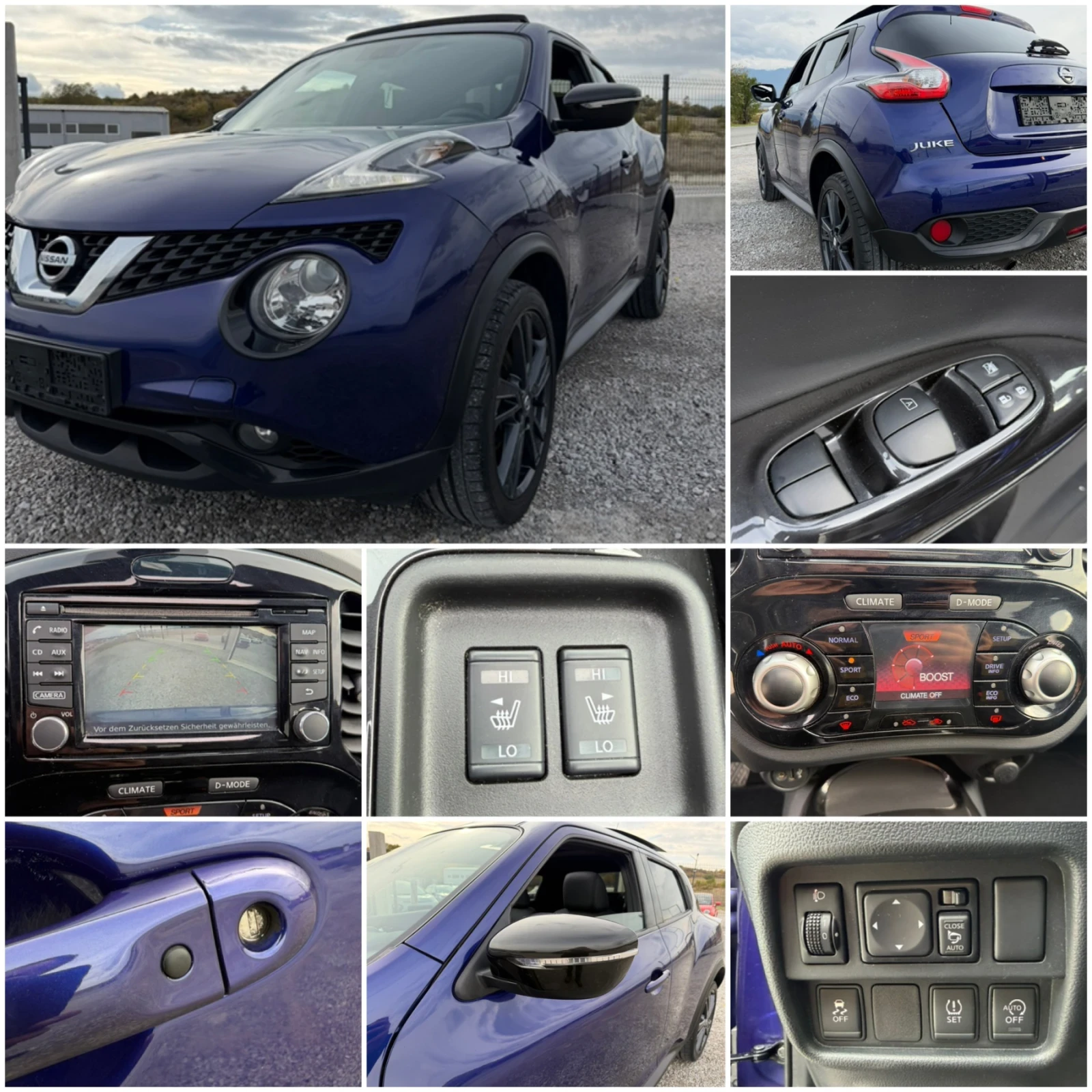 Nissan Juke 1.2Tce TEKNA PANORAMA NAVI CAMERA EURO 6 TUV COC  - изображение 9