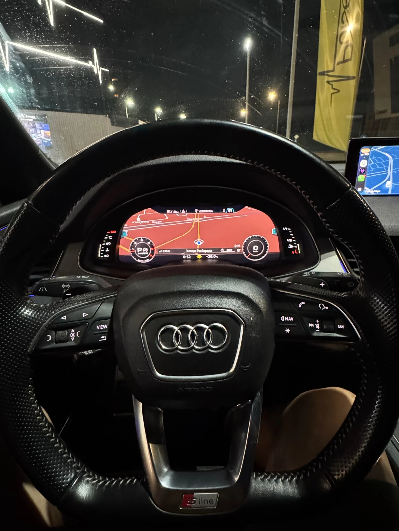 Audi Q7 3 x Sline* head up display, снимка 9 - Автомобили и джипове - 55647760