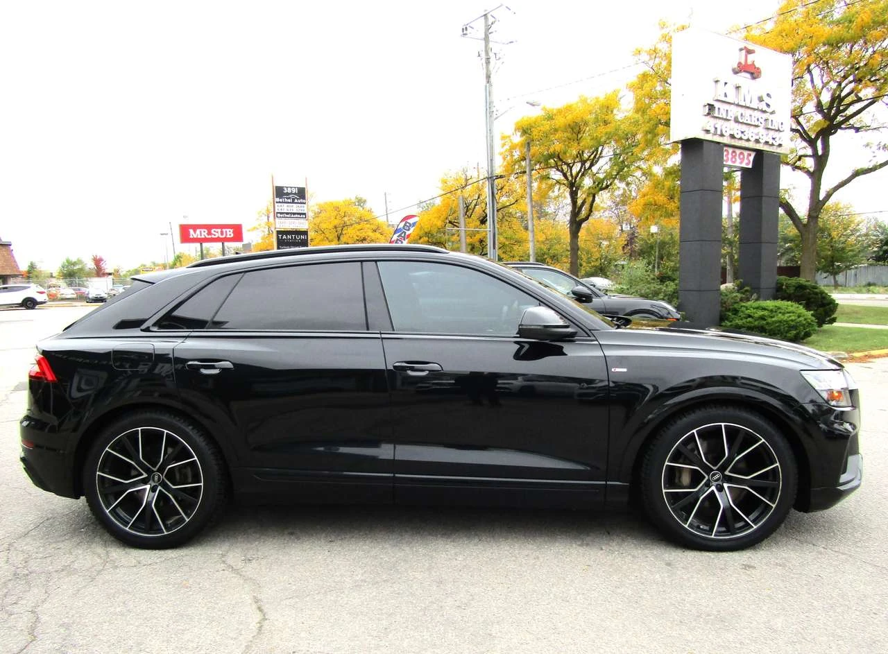 Audi Q8 TECHNIK/ BLACK OPTIC, снимка 8 - Автомобили и джипове - 56677589