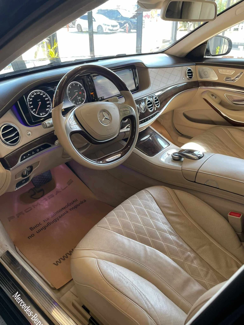 Mercedes-Benz S 500 Maybach/4 Matic/360/Burmester/Pano/, снимка 10 - Автомобили и джипове - 47497765