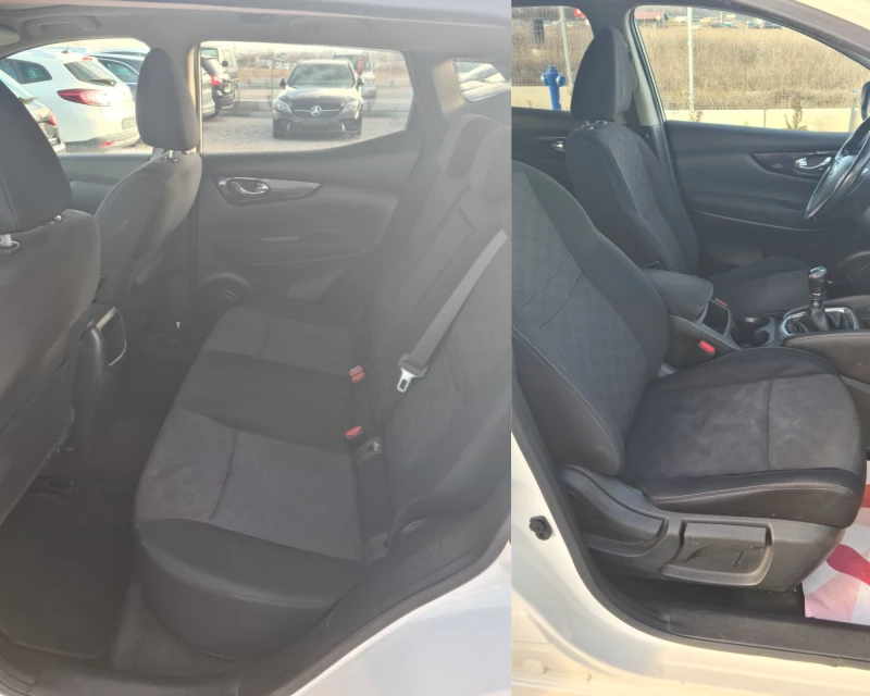 Nissan Qashqai 1.5dci ПЕРФЕКТЕН Keyless ПАНОРАМА КАМЕРА 360TEKNA , снимка 11 - Автомобили и джипове - 52878666