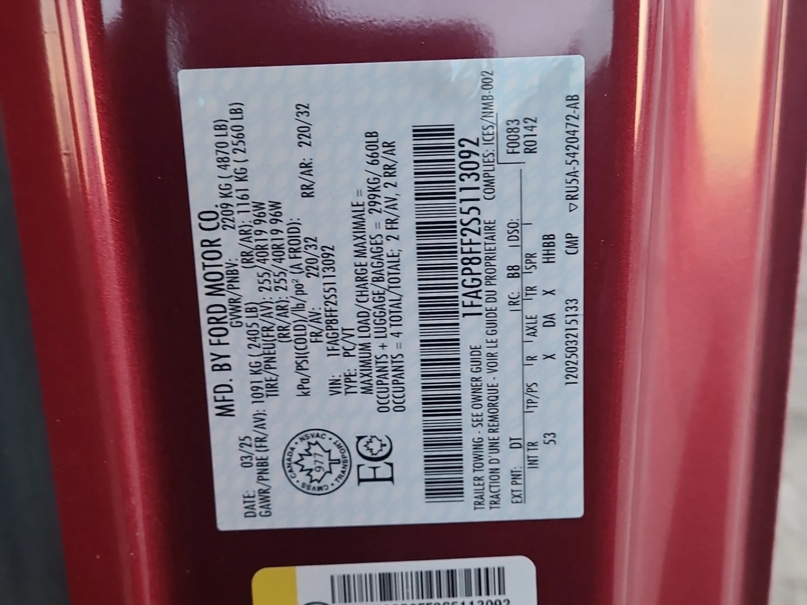 Ford Mustang 5L 8cyl Rear Wheel Drive, снимка 14 - Автомобили и джипове - 53739386