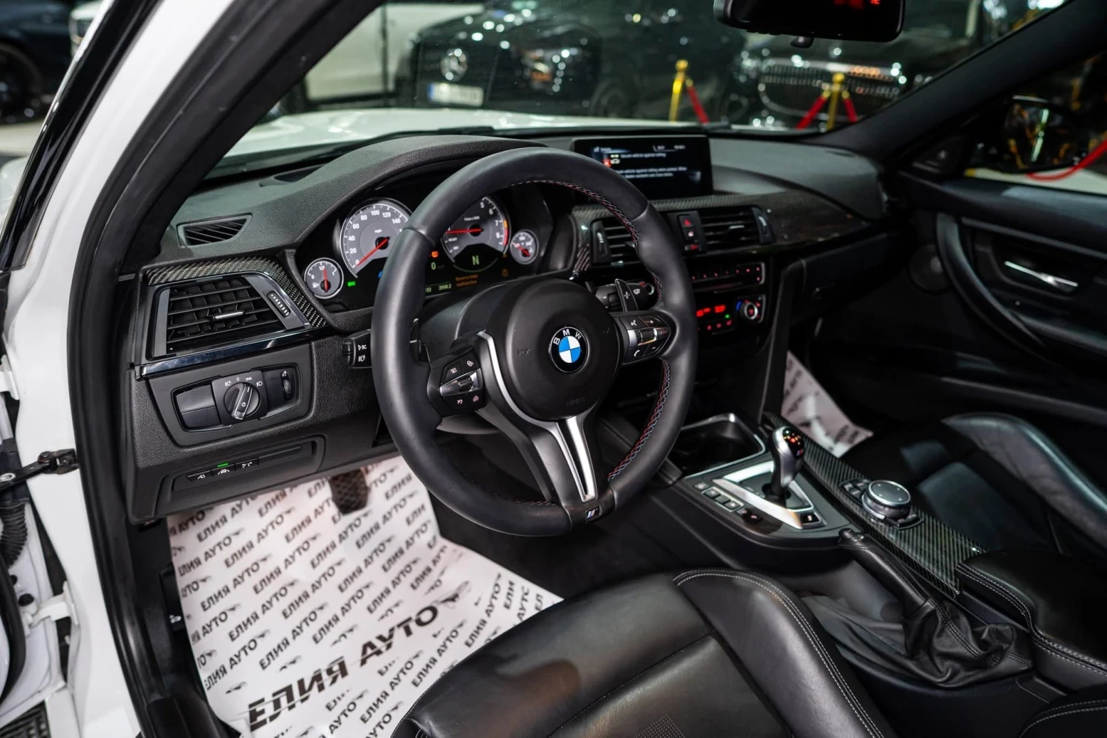BMW M3 STAGE 2+ DOWNPIPE CARBON HUD H&K ЛИЗИНГ 100%, снимка 12 - Автомобили и джипове - 54643440
