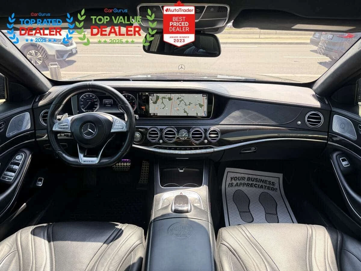 Mercedes-Benz S 63 * S63 //AMG | BURMESTER | HUD | LOADED * CARFAX * , снимка 11 - Автомобили и джипове - 54893047