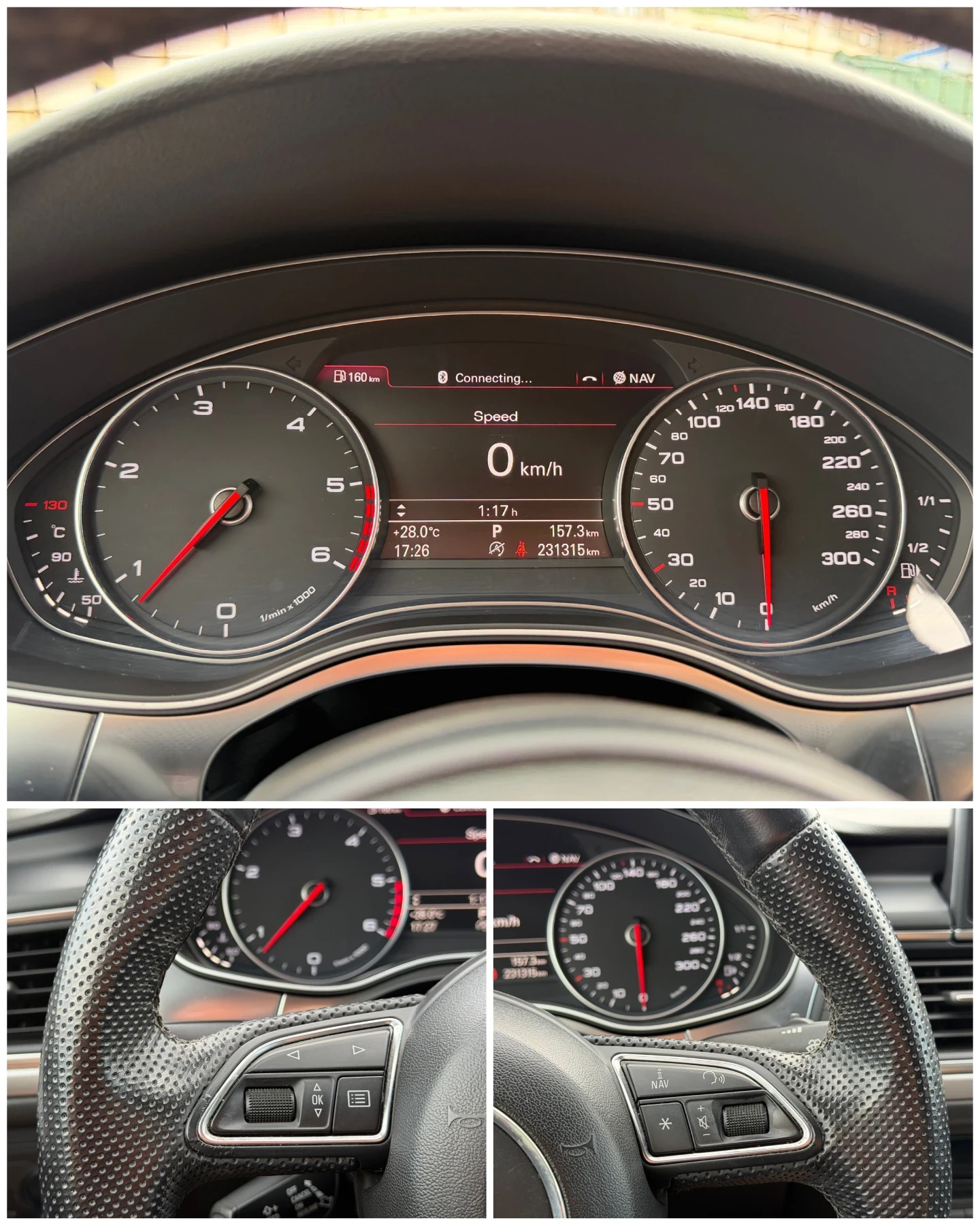 Audi A6 3.0TDI* КОЖА* ПОДГРЕВ* САМОПАРКИРАНЕ, снимка 15 - Автомобили и джипове - 55771537