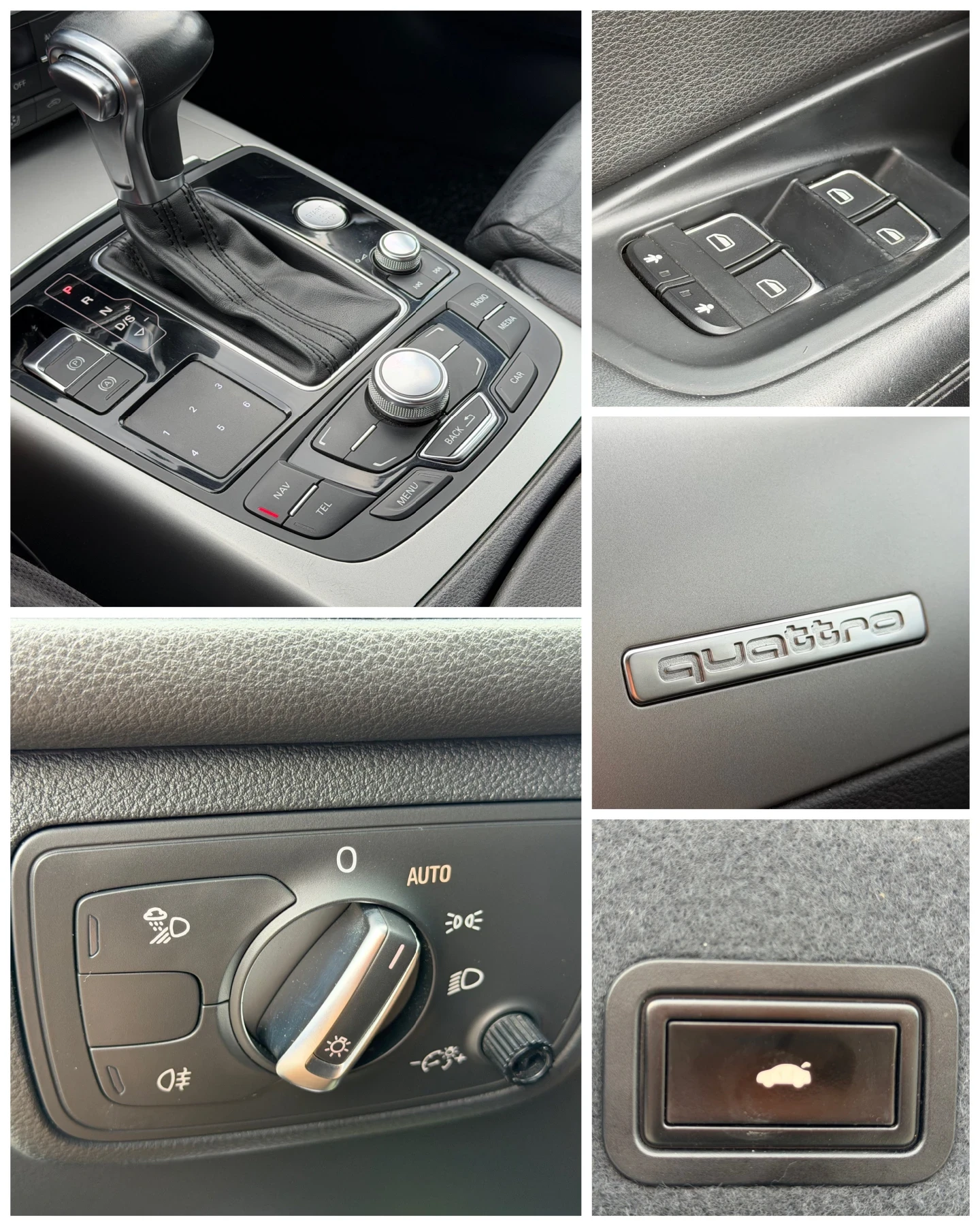 Audi A6 3.0TDI* КОЖА* ПОДГРЕВ* САМОПАРКИРАНЕ, снимка 13 - Автомобили и джипове - 55771537