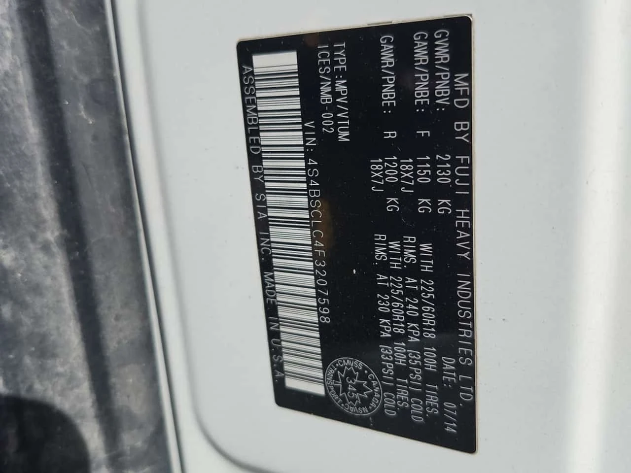 Subaru Outback * 5dr Wgn Cvt 2.5i W/limited Pkg * CARFAX  | Mobile.bg � ����������� 16