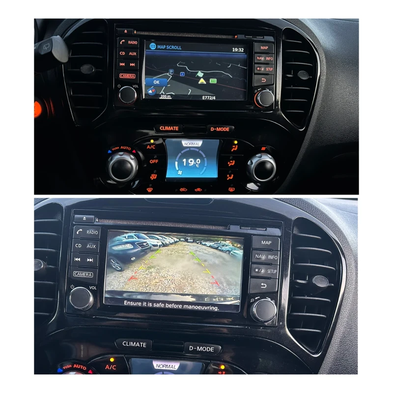 Nissan Juke Face keyless NAVI камера НЕ ПОДЛЕЖИ НА РЕГИСТРАЦИЯ, снимка 15 - Автомобили и джипове - 52572416