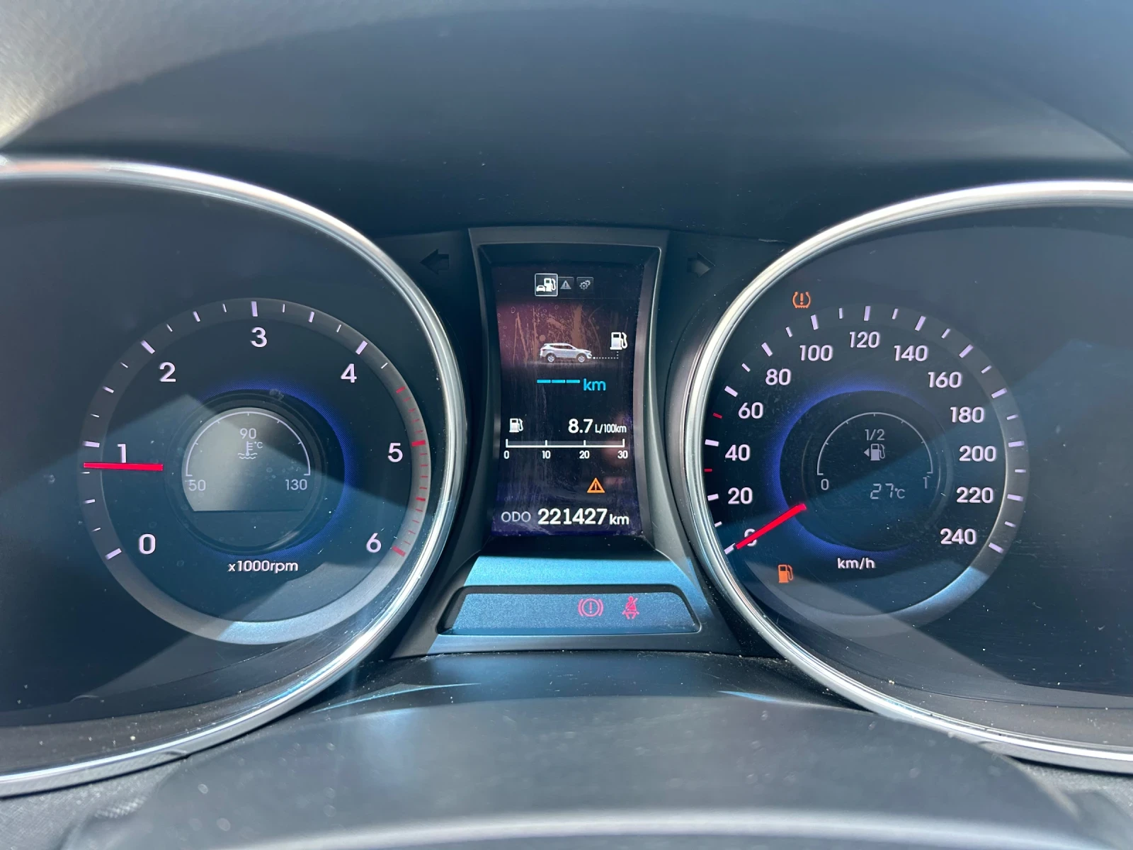 Hyundai Santa fe 4x4, снимка 10 - Автомобили и джипове - 54868523