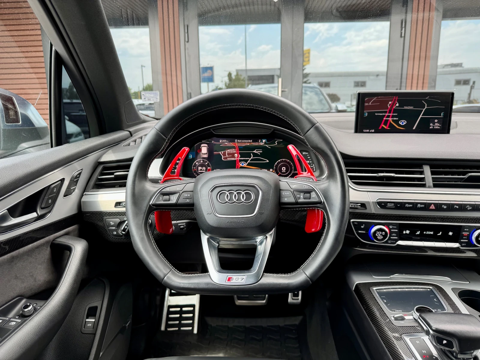 Audi SQ7 7Места* Head Up* BOSE* MAXTON DESIGN* Лизинг 0%, снимка 10 - Автомобили и джипове - 55404986