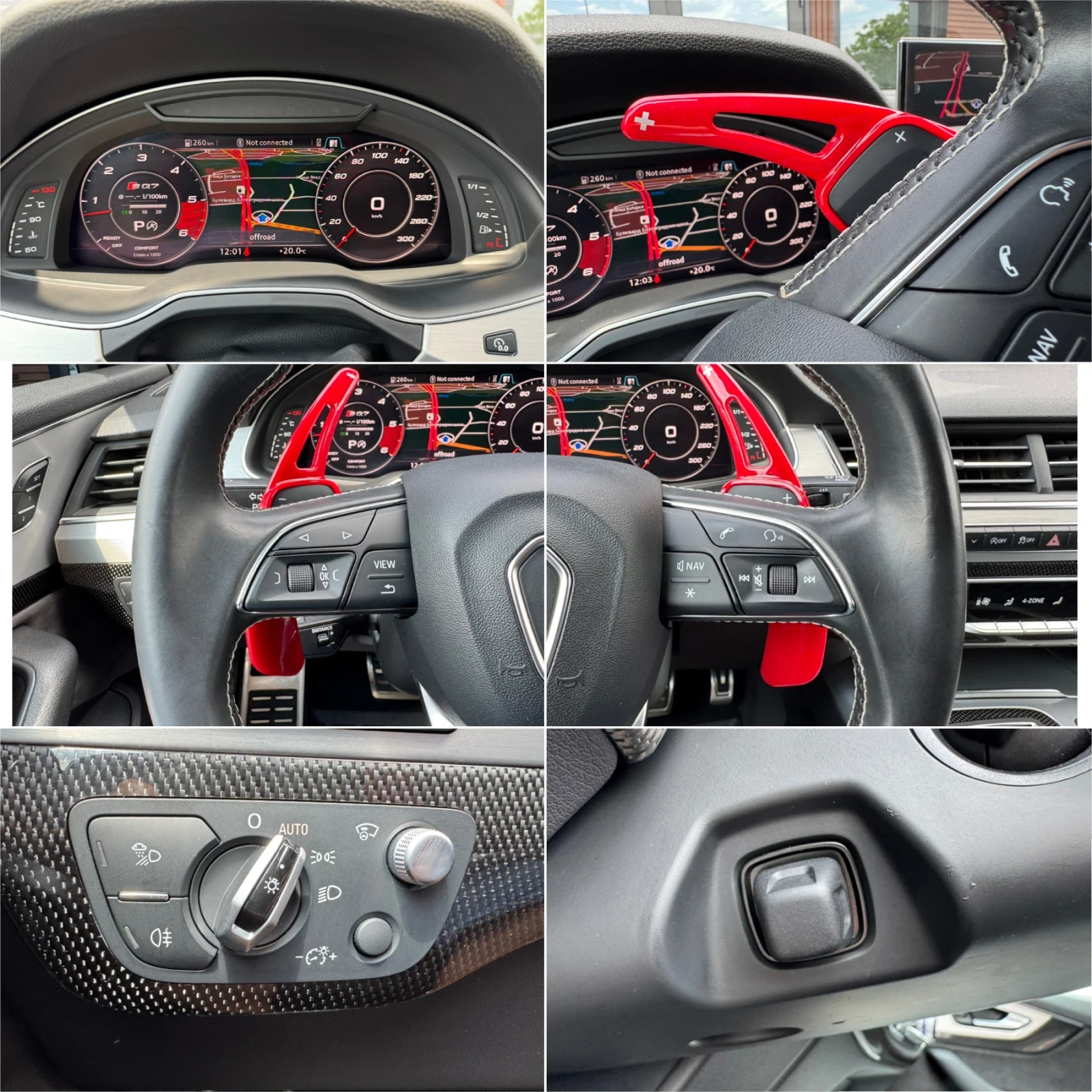 Audi SQ7 7Места* Head Up* BOSE* MAXTON DESIGN* Лизинг 0%, снимка 13 - Автомобили и джипове - 55404986