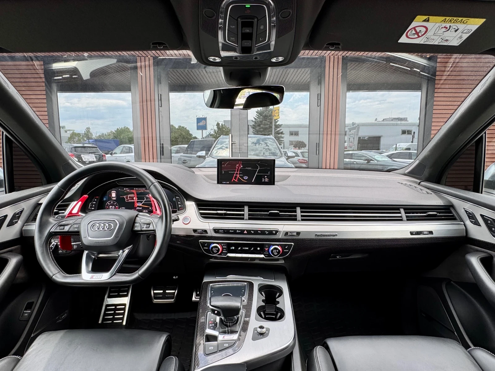 Audi SQ7 7Места* Head Up* BOSE* MAXTON DESIGN* Лизинг 0%, снимка 11 - Автомобили и джипове - 55404986