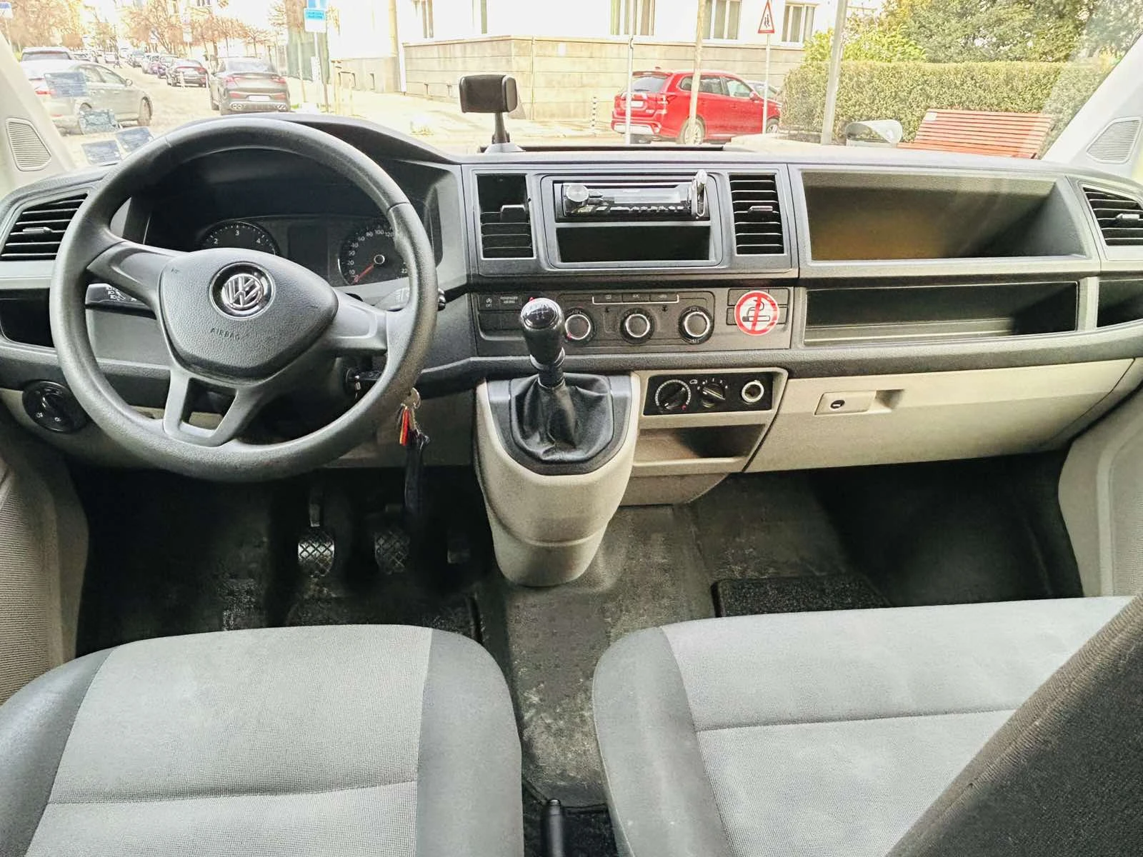 VW T6 2.0 TDI  8+ 1 с вкл.ДДС, снимка 5 - Бусове и автобуси - 55809204